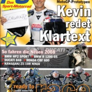PS 1/2008 – Fahrberichte Kawasaki ZX-10R Ninja, BMW HP2 Sport