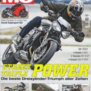 MO 4/2017 – Triumph Street Triple, Ducati Supersport 937, Honda X-ADV