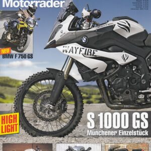 MO BMW Motorräder – F 750 GS, Egli K 1100 RS, S 1000 GS – Sonderausgabe 63