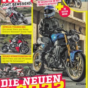 MO 1/2022 – Aprilia Tuareg 660, Ducati Streetfighter V2, Honda NT 1100