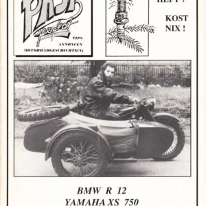PAST perfect Dezember '88 – BMW R 12, Yamaha XS 750, Terrot HSSE 350